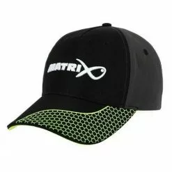 Matrix - Pet Baseball Cap Black/Grey/Lime - Matrix
