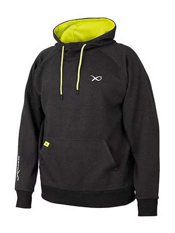 Matrix - Hoodie Minimal Black/Marl + Lime Hoody - Matrix 3 Matrix - Hoodie Minimal Black/Marl + Lime Hoody - Matrix