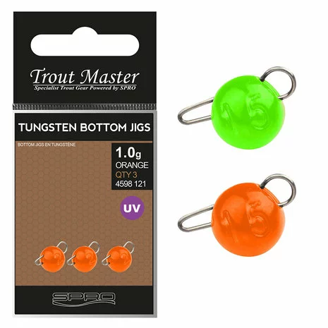 Trout Master - Lood Tungsten Bottom Jigs - Trout Master 3 Trout Master - Lood Tungsten Bottom Jigs - Trout Master