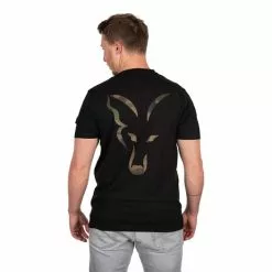 Fox Carp - Black Head Logo T-shirt - Fox Carp