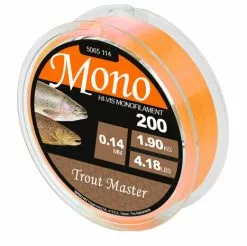 Trout Master - Lijn Nylon Hi-Vis Mono 200m - SPRO -Kleding Winkel 1958069025